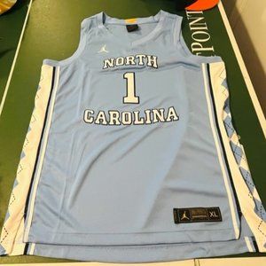 North Carolina Tar Heels NCAA Jordan Brand Basketball Road Jersey Adult XL